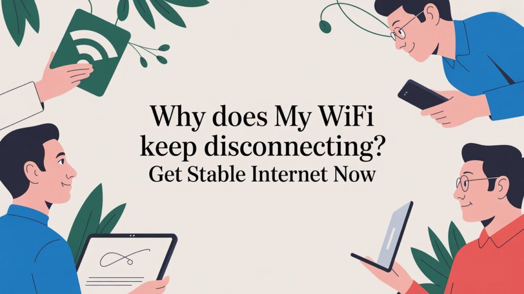 Why Does My WiFi Keep Disconnecting? Get Stable Internet Now | Premier ...