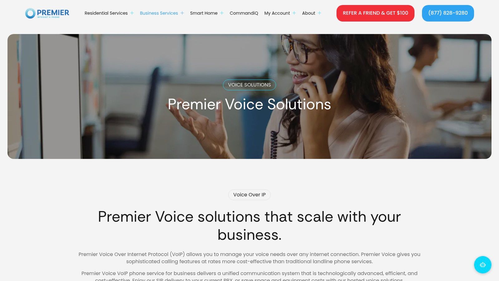 Screenshot from https://premierbroadband.com/voice-solutions/