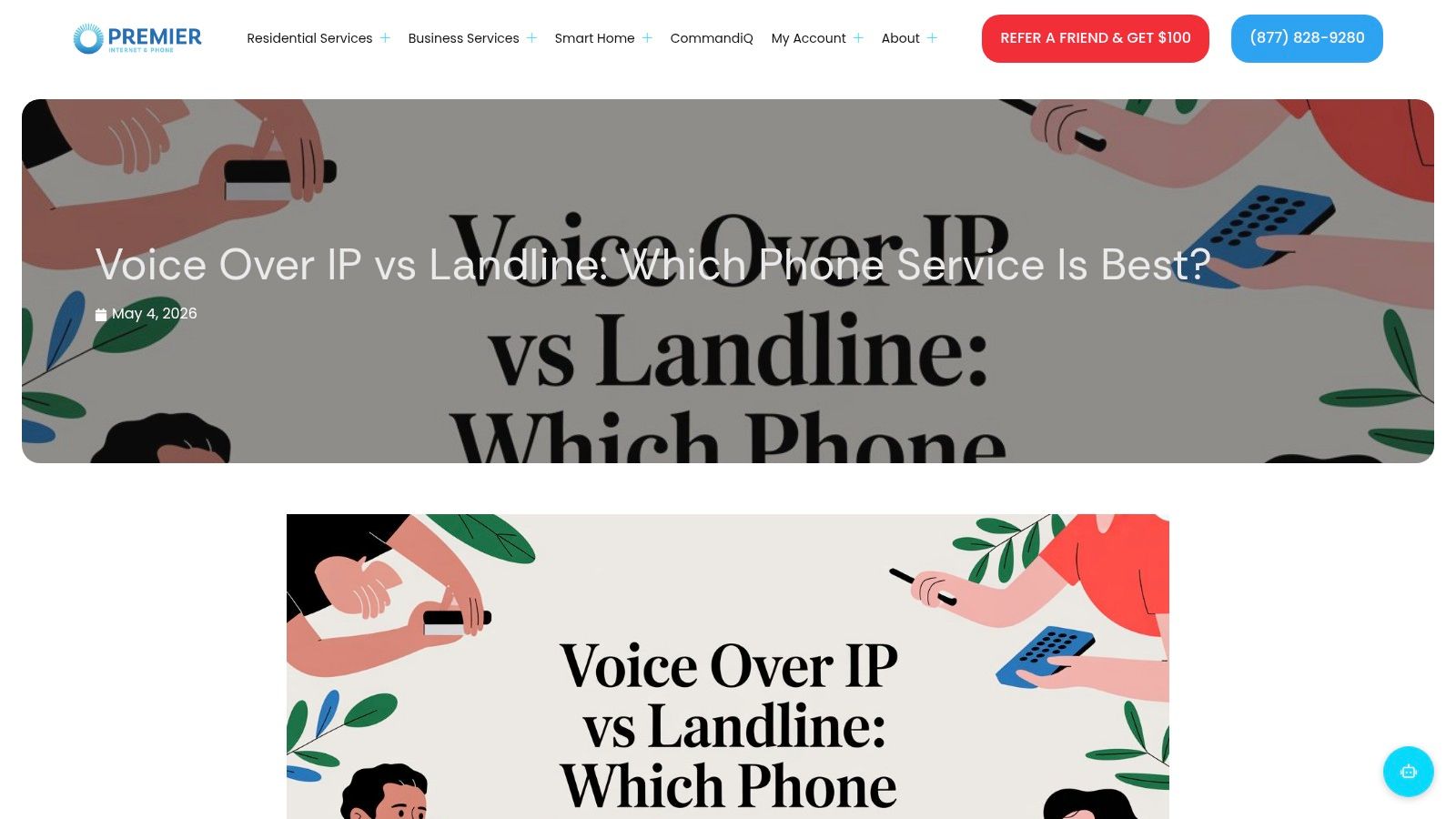 Screenshot from https://premierbroadband.com/business/voice/